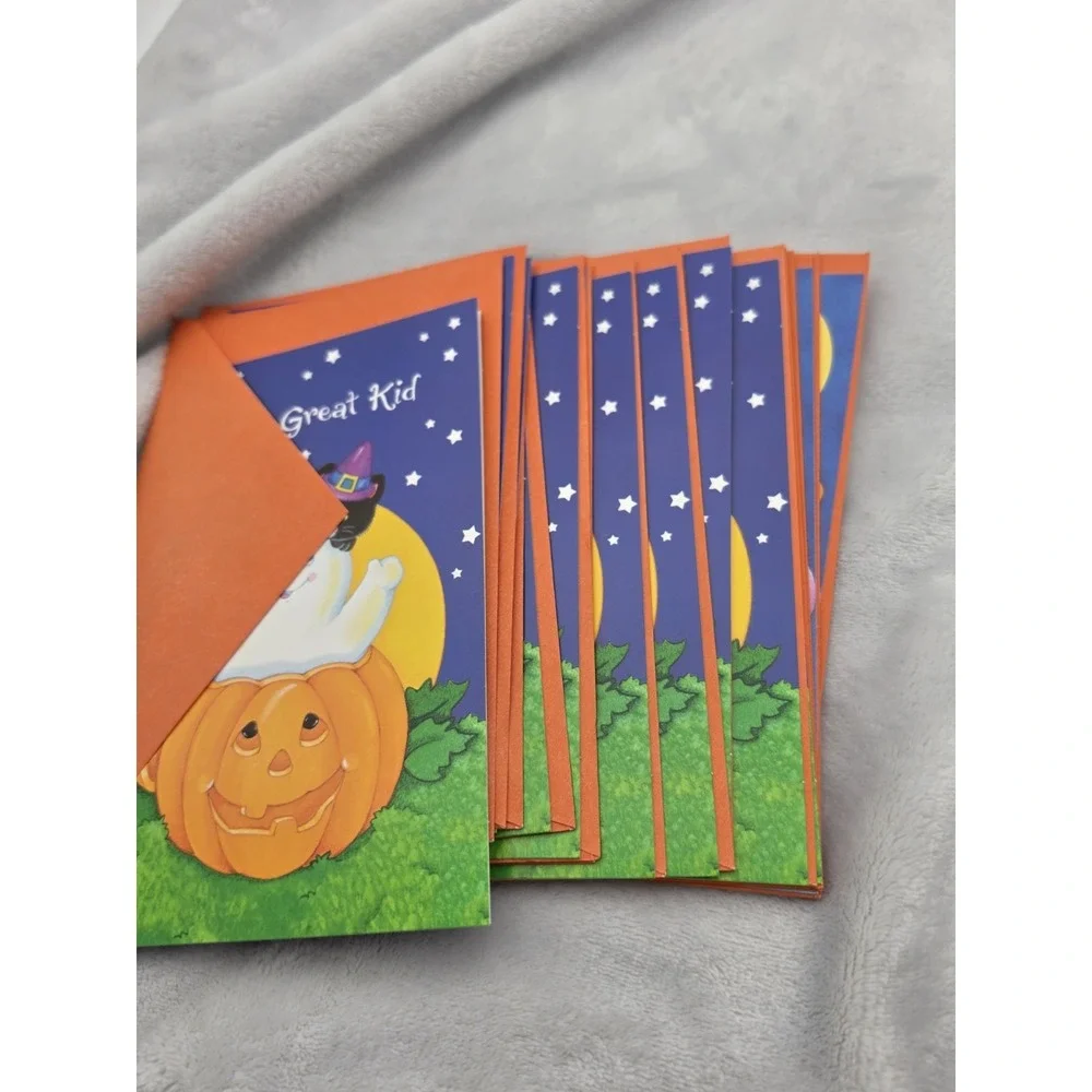 LOT 15pc Hallmark Halloween Greeting Cards with Envelopes